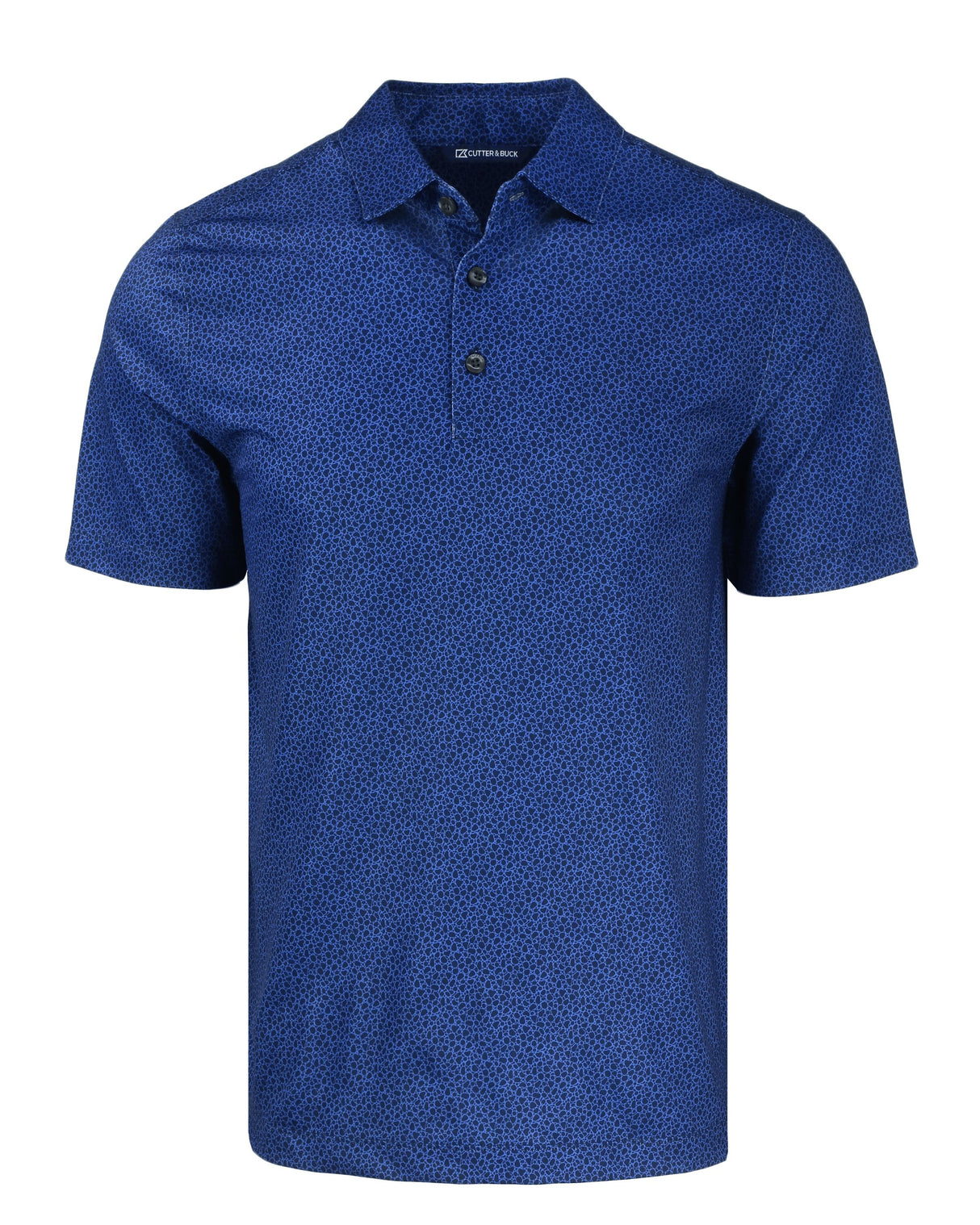 Cutter & Buck Men's Pike Recycled Pebble Print Polo-4