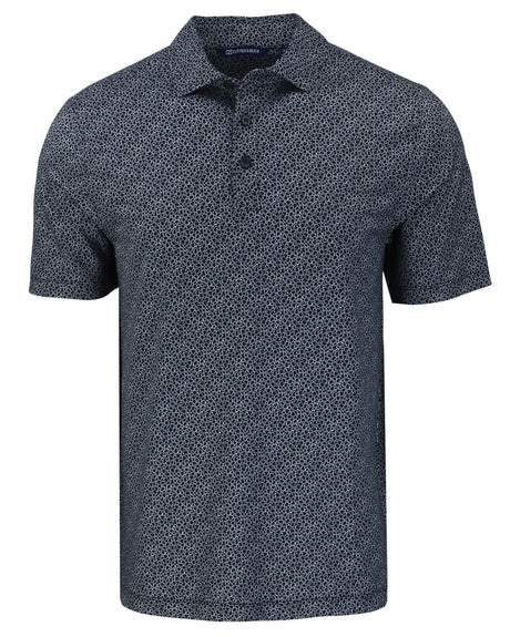 Cutter & Buck Men's Pike Recycled Pebble Print Polo-1