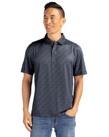 Cutter & Buck Men's Pike Recycled Pebble Print Polo-5