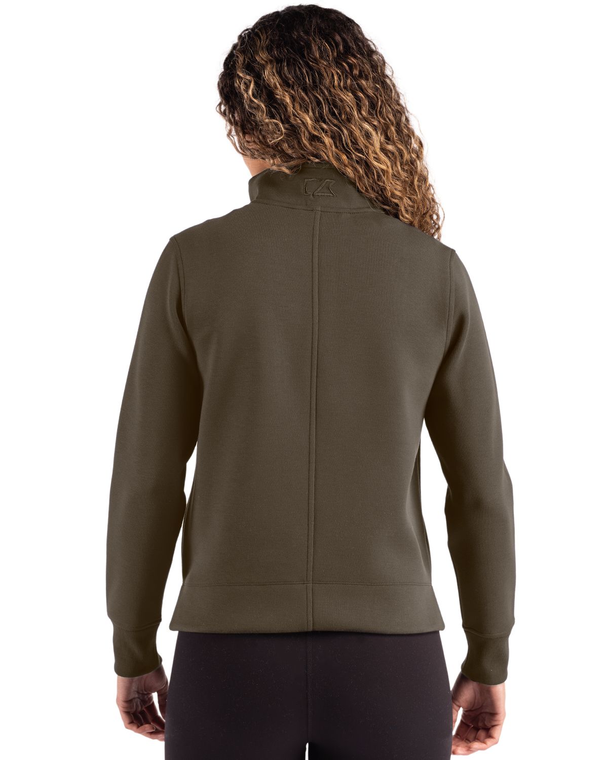 Cutter & Buck Women's Roam Recycled Buttery-Soft Knit Quarter Zip Pullover-9
