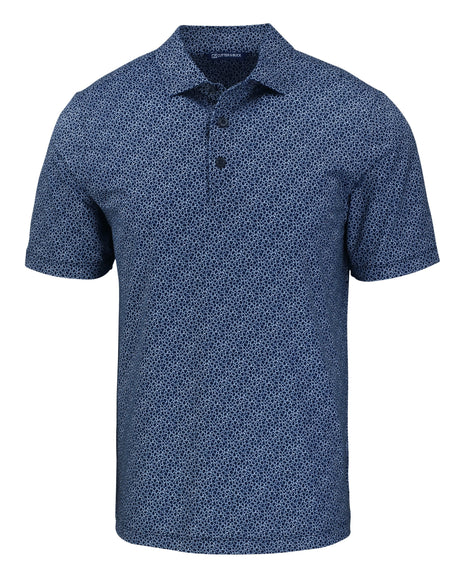 Cutter & Buck Men's Pike Recycled Pebble Print Polo-1