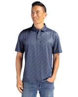 Cutter & Buck Men's Pike Recycled Pebble Print Polo-4