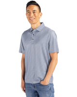 Cutter & Buck Men's Pike Recycled Pebble Print Polo-3