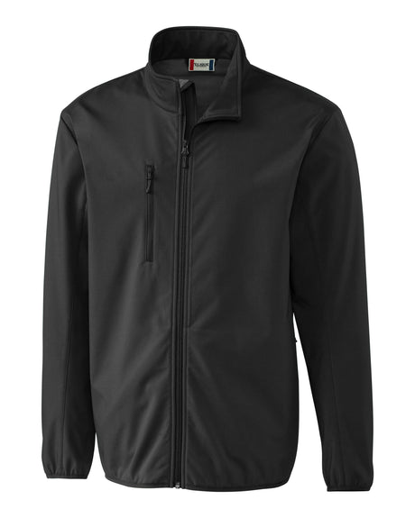 Clique Men's Trail Recycled Stretch Softshell Full Zip Jacket-1
