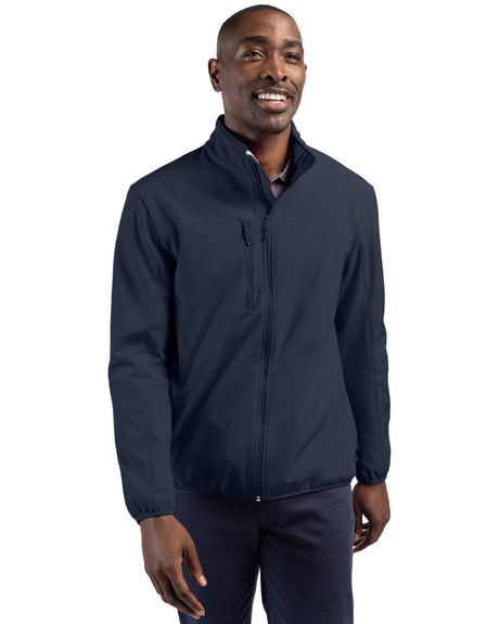 Clique Men's Trail Recycled Stretch Softshell Full Zip Jacket-1