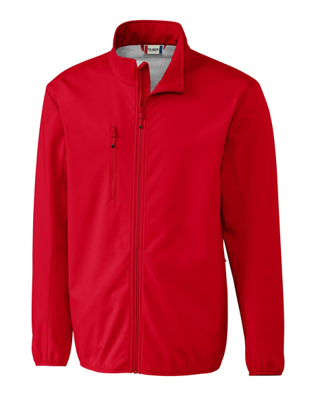 Clique Men's Trail Recycled Stretch Softshell Full Zip Jacket-1