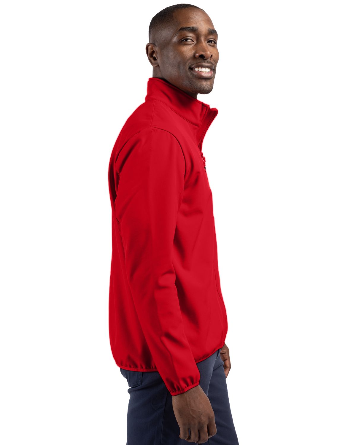 Clique Men's Trail Recycled Stretch Softshell Full Zip Jacket-5