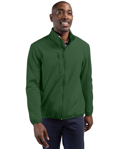 Clique Men's Trail Recycled Stretch Softshell Full Zip Jacket-1