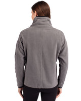 Cutter & Buck Women's Cascade Epic Comfort Recycled Sherpa Fleece Pullover Jacket-2