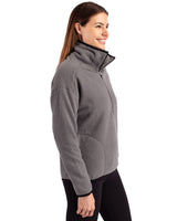 Cutter & Buck Women's Cascade Epic Comfort Recycled Sherpa Fleece Pullover Jacket-3