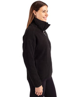 Cutter & Buck Women's Cascade Epic Comfort Recycled Sherpa Fleece Pullover Jacket-3
