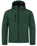 Clique Men's Equinox Insulated Softshell Full Zip Hooded Jacket-1