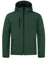 Clique Men's Equinox Insulated Softshell Full Zip Hooded Jacket-1