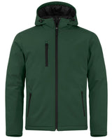 Clique Men's Equinox Insulated Softshell Full Zip Hooded Jacket-2