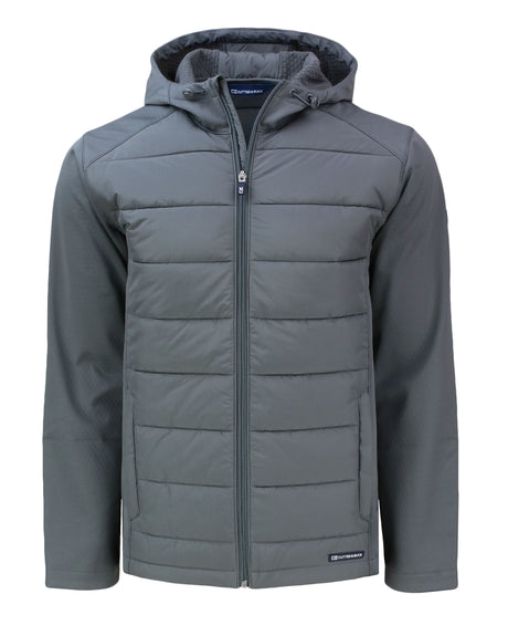 Cutter & Buck Men's Evoke Big & Tall Hybrid Full Zip Jacket-1