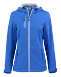 Clique Women's Telemark Recycled Stretch Softshell Full Zip Hooded Jacket-1