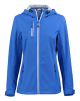 Clique Women's Telemark Recycled Stretch Softshell Full Zip Hooded Jacket-1