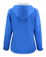 Clique Women's Telemark Recycled Stretch Softshell Full Zip Hooded Jacket-3