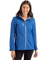 Clique Women's Telemark Recycled Stretch Softshell Full Zip Hooded Jacket-4