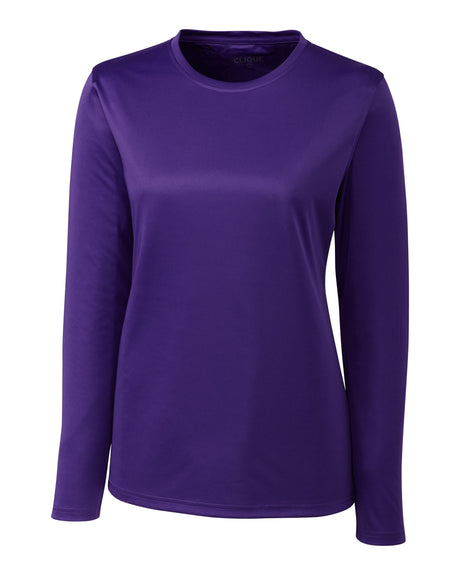 Clique Women's Spin Solution-dyed Performance Jersey Long Sleeve Tee-1