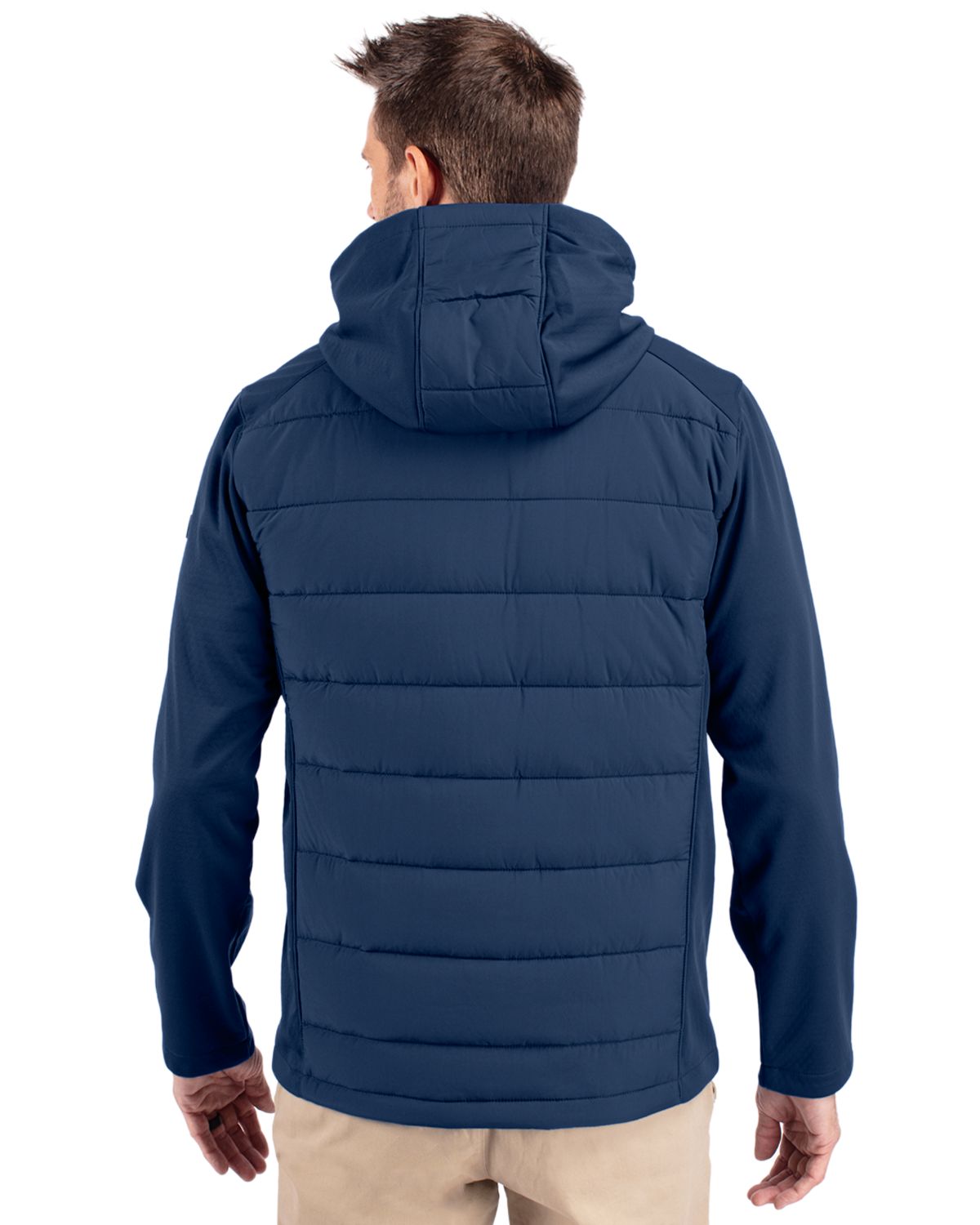 Cutter & Buck Men's Evoke Big & Tall Hybrid Full Zip Jacket-2