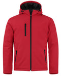 Clique Men's Equinox Insulated Softshell Full Zip Hooded Jacket-1