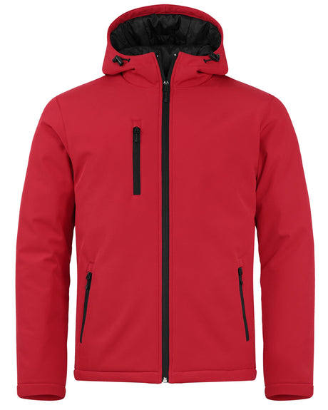 Clique Men's Equinox Insulated Softshell Full Zip Hooded Jacket-1