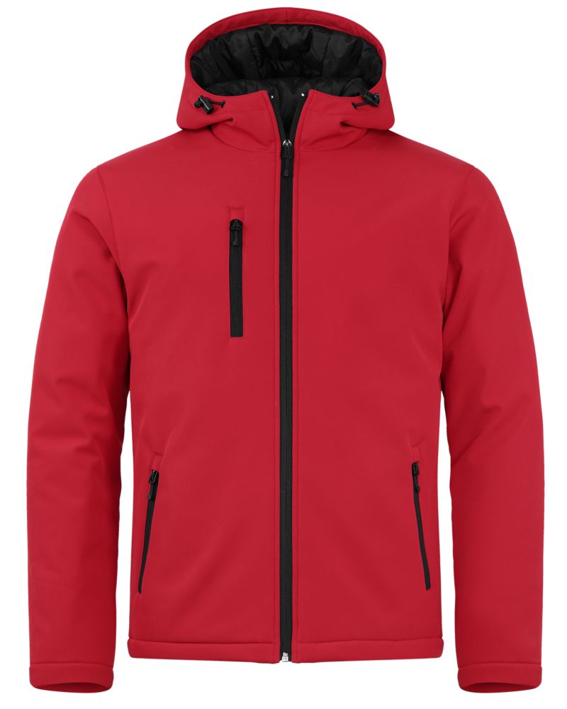 Clique Men's Equinox Insulated Softshell Full Zip Hooded Jacket-2