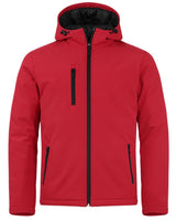 Clique Men's Equinox Insulated Softshell Full Zip Hooded Jacket-2