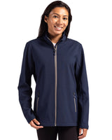 Clique Women's Tempo Recycled Stretch Softshell Full Zip Jacket-1