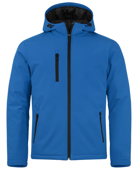 Clique Men's Equinox Insulated Softshell Full Zip Hooded Jacket-1