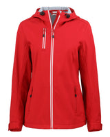 Clique Women's Telemark Recycled Stretch Softshell Full Zip Hooded Jacket-5