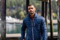 Cutter & Buck Men's Rainier Recycled Insulated Printed Puffer Full Zip Jacket-1