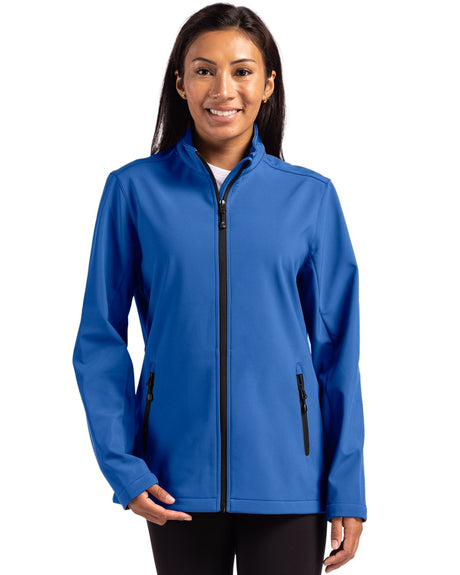 Clique Women's Tempo Recycled Stretch Softshell Full Zip Jacket-1