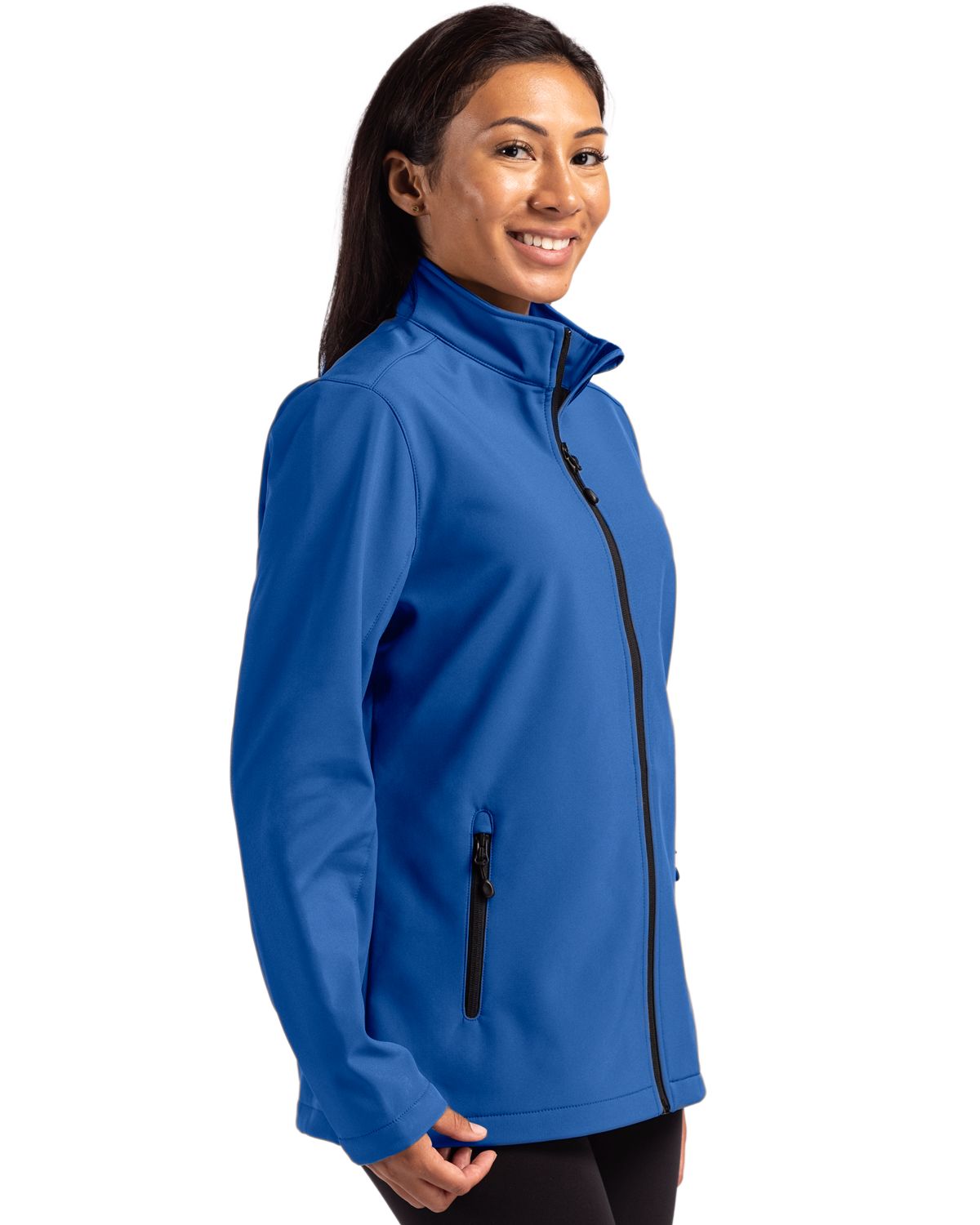 Clique Women's Tempo Recycled Stretch Softshell Full Zip Jacket-3