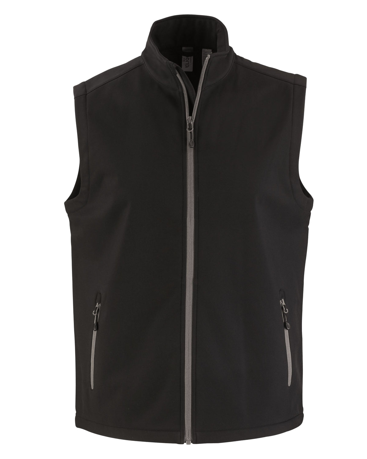 Clique Men's Tempo Recycled Stretch Softshell Full Zip Vest-1
