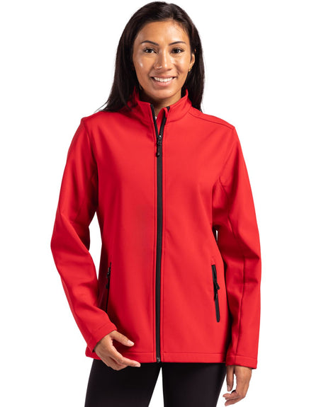 Clique Women's Tempo Recycled Stretch Softshell Full Zip Jacket-1
