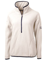 Cutter & Buck Women's Cascade Epic Comfort Recycled Sherpa Fleece Pullover Jacket-5