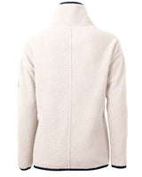 Cutter & Buck Women's Cascade Epic Comfort Recycled Sherpa Fleece Pullover Jacket-6