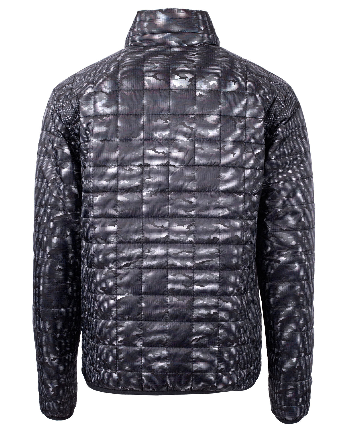 Cutter & Buck Men's Rainier Recycled Insulated Printed Puffer Full Zip Jacket-4