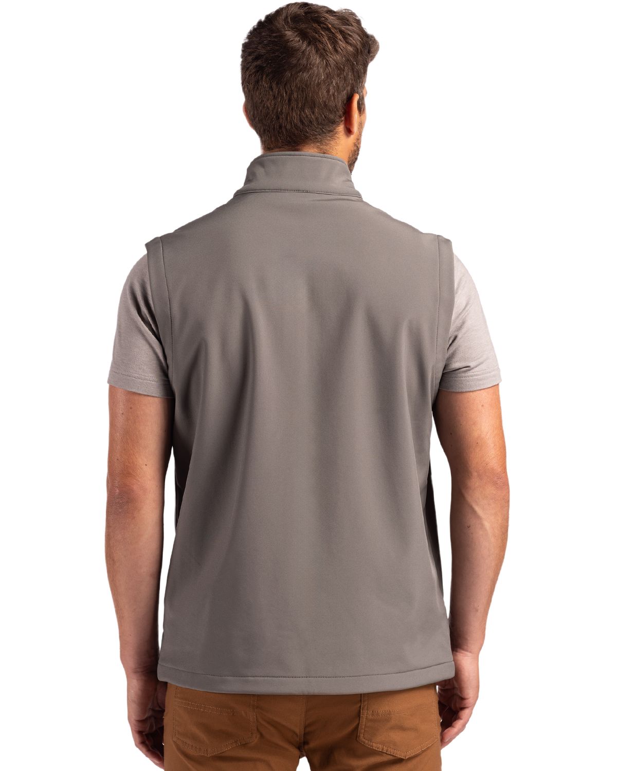 Clique Men's Tempo Recycled Stretch Softshell Full Zip Vest-2