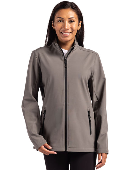 Clique Women's Tempo Recycled Stretch Softshell Full Zip Jacket-1