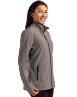 Clique Women's Tempo Recycled Stretch Softshell Full Zip Jacket-3