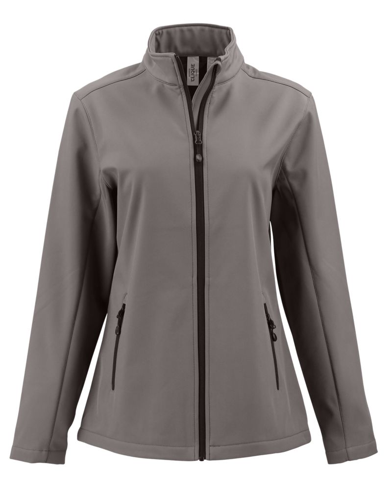 Clique Women's Tempo Recycled Stretch Softshell Full Zip Jacket-10