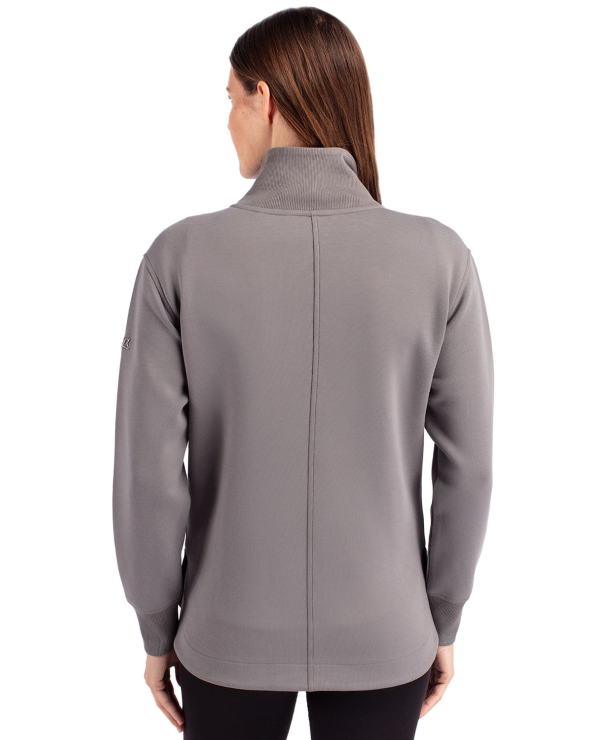 Cutter & Buck Women's Roam Recycled Buttery-Soft Knit Full Zip Jacket-2