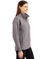 Cutter & Buck Women's Roam Recycled Buttery-Soft Knit Full Zip Jacket-3