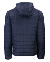 Cutter & Buck Men's Rainier Recycled Insulated Puffer Full Zip Hooded Jacket Jacket-14