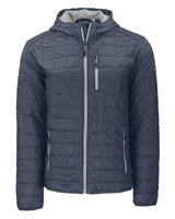 Cutter & Buck Men's Rainier Recycled Insulated Puffer Full Zip Hooded Jacket Jacket-2