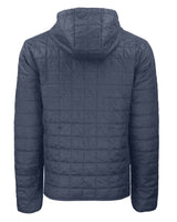 Cutter & Buck Men's Rainier Recycled Insulated Puffer Full Zip Hooded Jacket Jacket-3