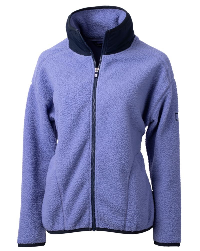 Cutter & Buck Women's Cascade Epic Comfort Recycled Sherpa Fleece Full Zip Jacket-5